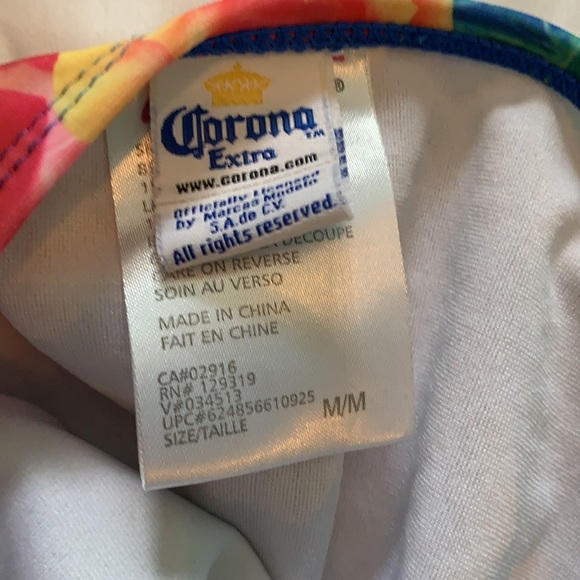 Corona Extra Bikini Bottom Hop Toes Size Medium - Picture 5 of 6